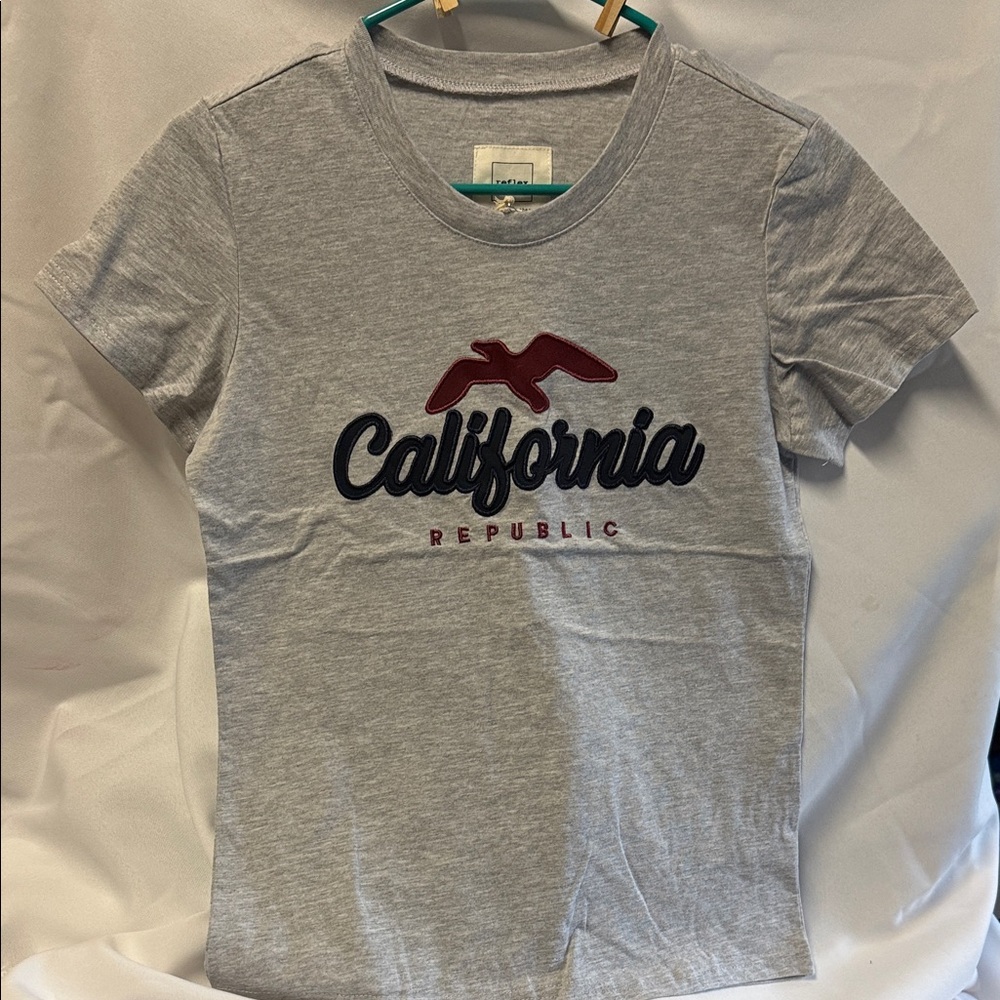 Reflex Gray California Republic Tee